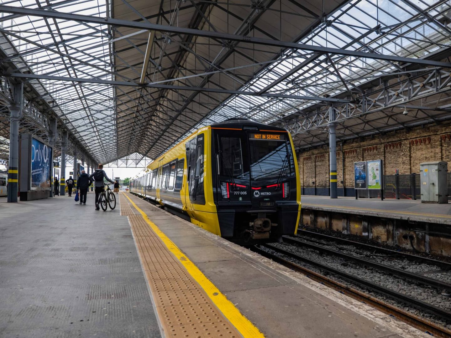 Merseyrail train at Southport Station