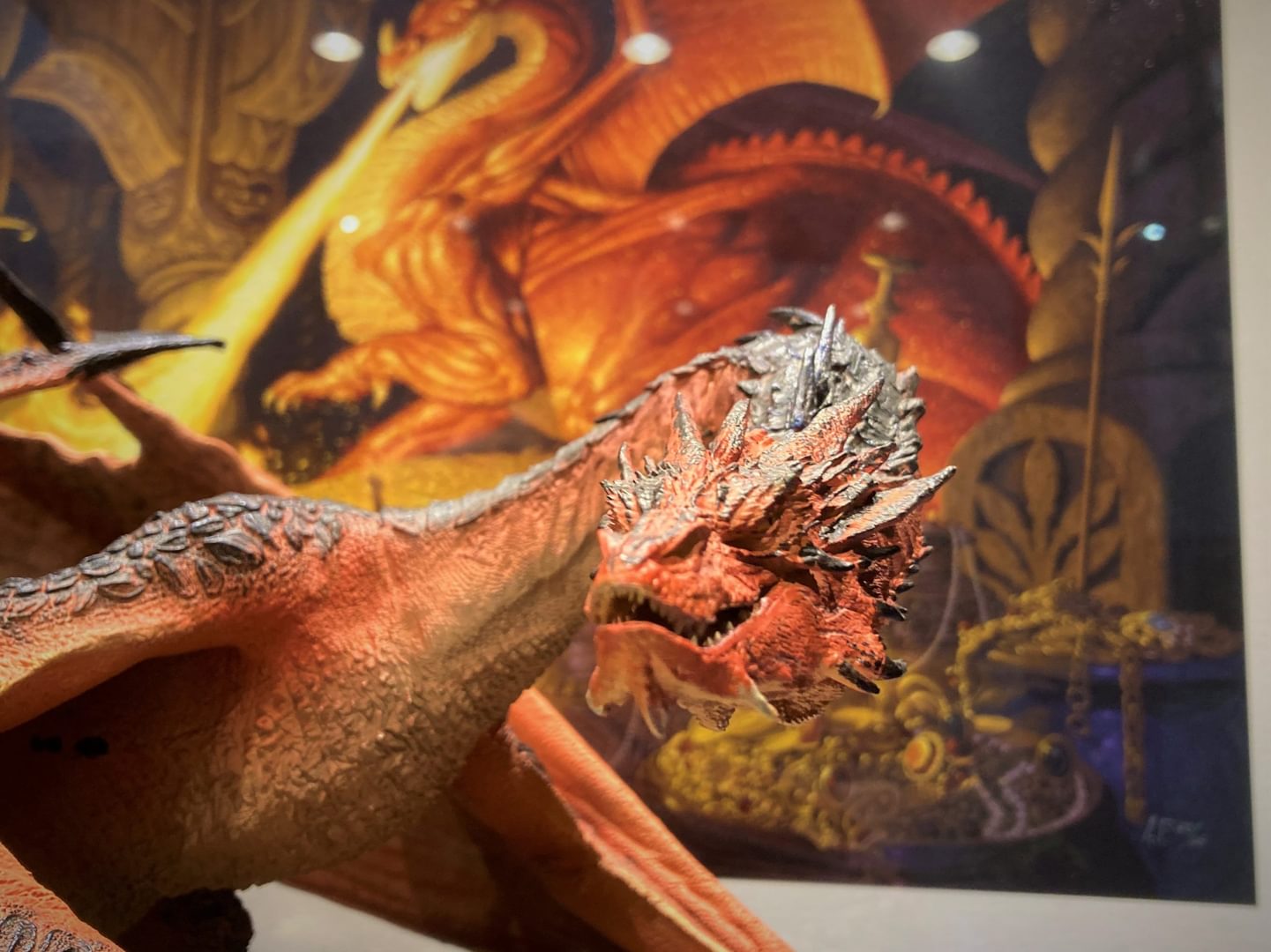 Smaug the Terrible scaled