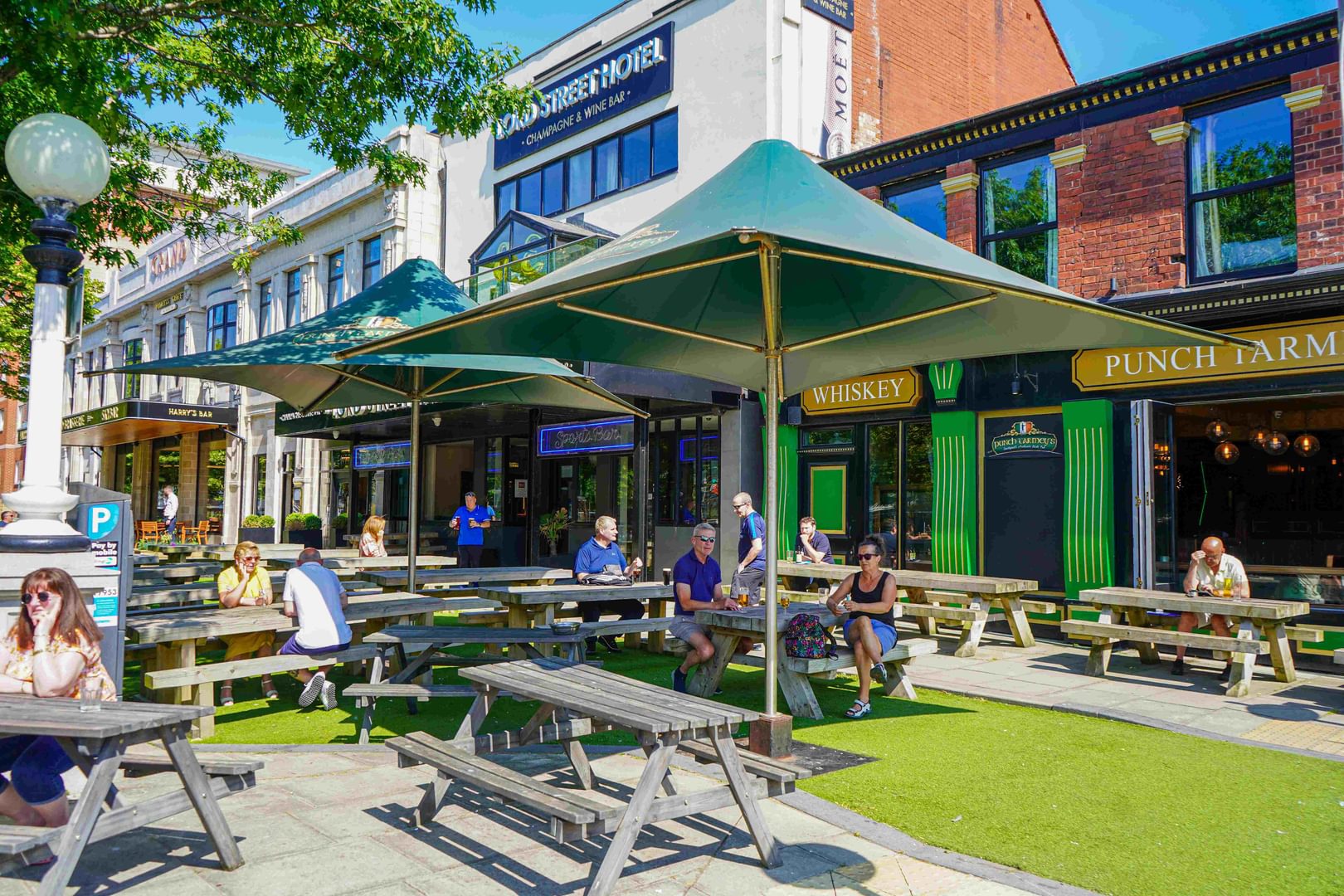 Lord Street Hotel Beer Garden