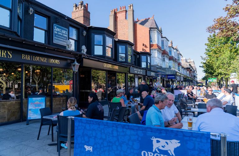 Sinclairs Beer Garden