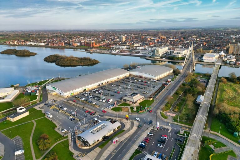 Ocean Plaza retail drone 2